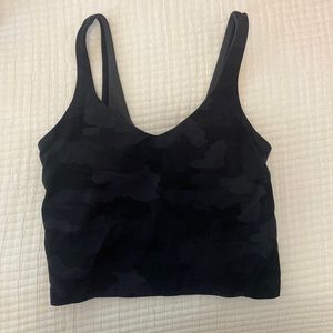 Black camo align tank